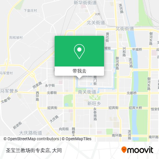 圣宝兰教场街专卖店地图