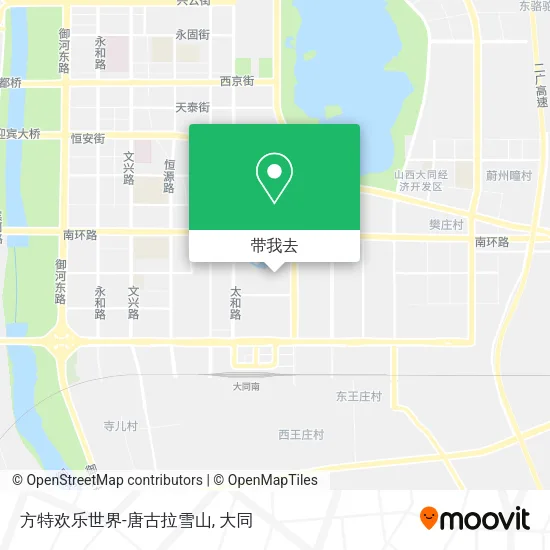 方特欢乐世界-唐古拉雪山地图