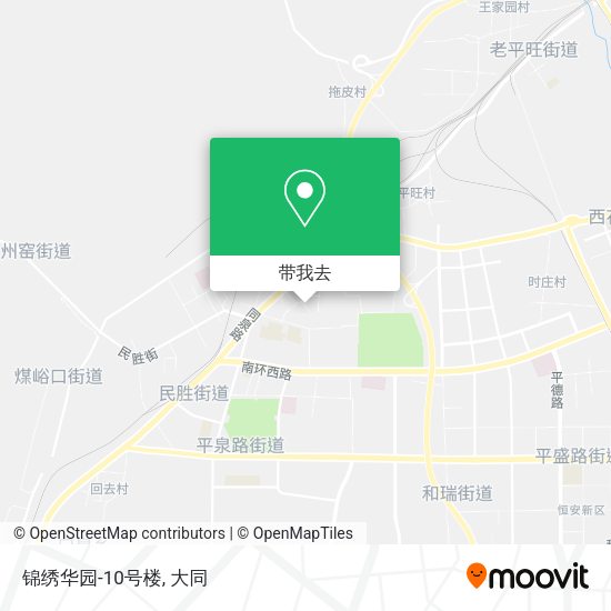 锦绣华园-10号楼地图