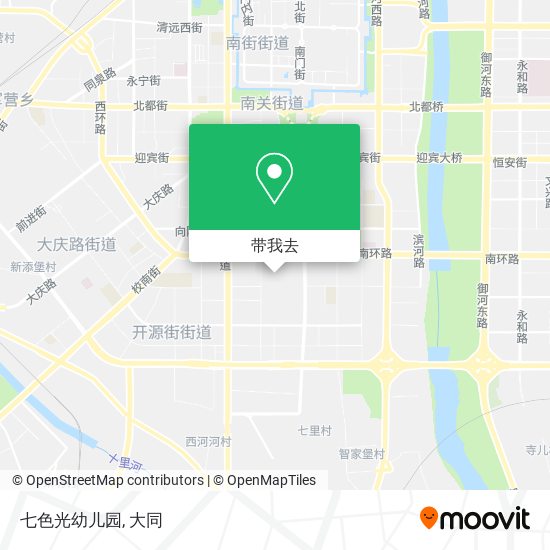 七色光幼儿园地图
