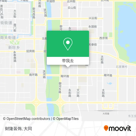 财隆装饰地图
