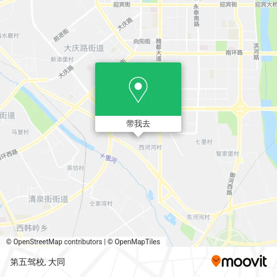 第五驾校地图