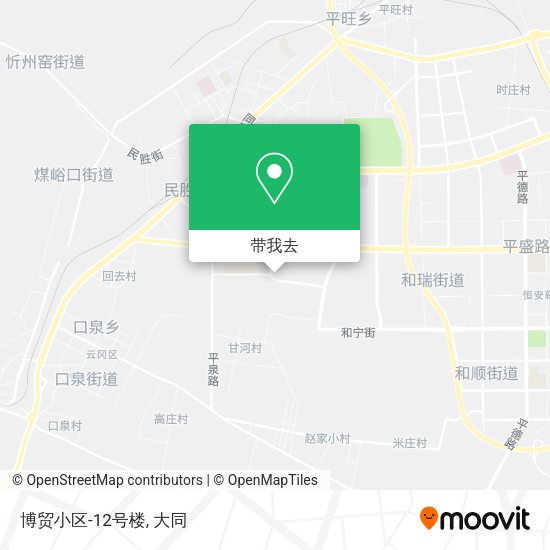 博贸小区-12号楼地图