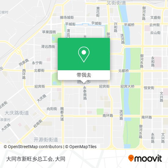 大同市新旺乡总工会地图