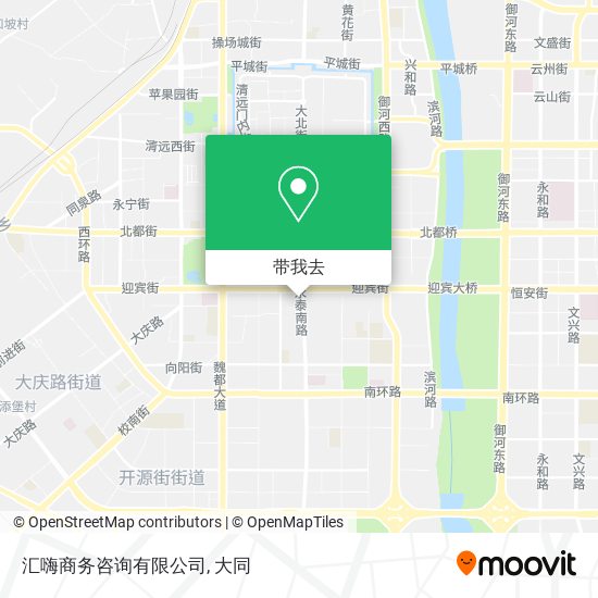 汇嗨商务咨询有限公司地图