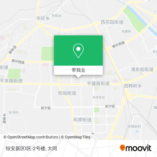 恒安新区I区-2号楼地图