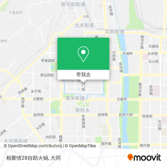 相聚情28自助火锅地图