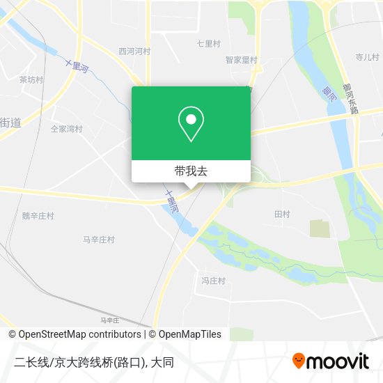 二长线/京大跨线桥(路口)地图