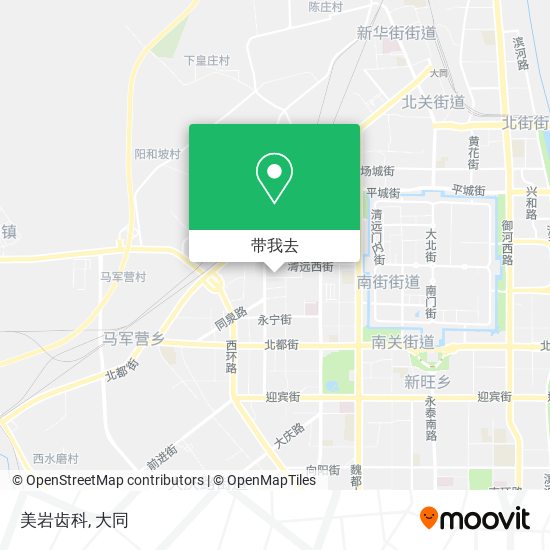 美岩齿科地图