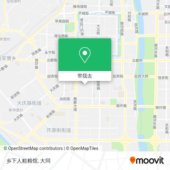 乡下人粗粮馆地图