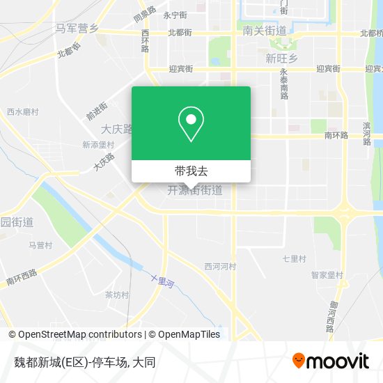 魏都新城(E区)-停车场地图