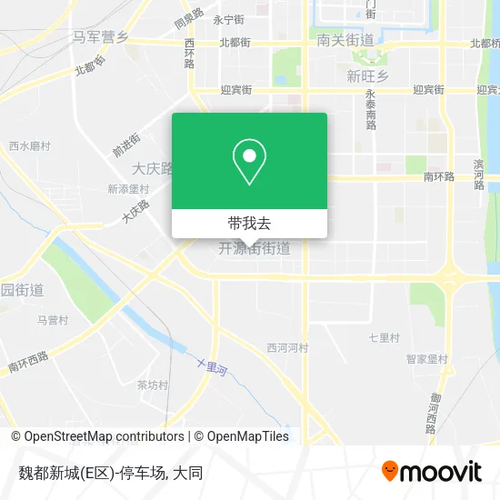 魏都新城(E区)-停车场地图