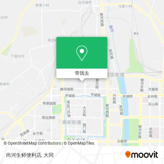 尚河生鲜便利店地图