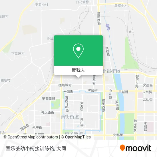 童乐荟幼小衔接训练馆地图