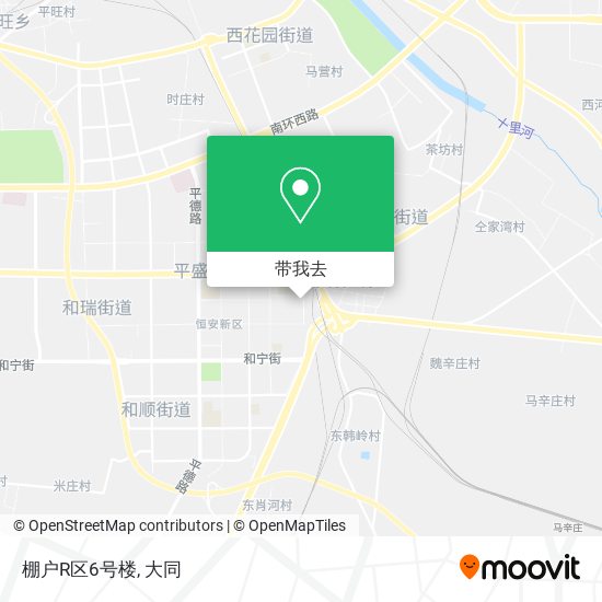 棚户R区6号楼地图