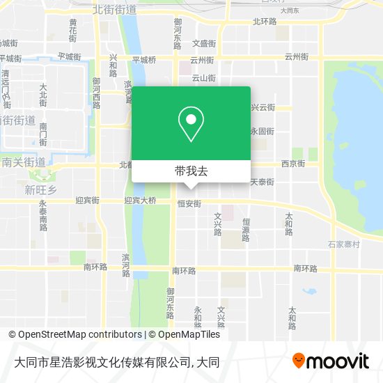 大同市星浩影视文化传媒有限公司地图