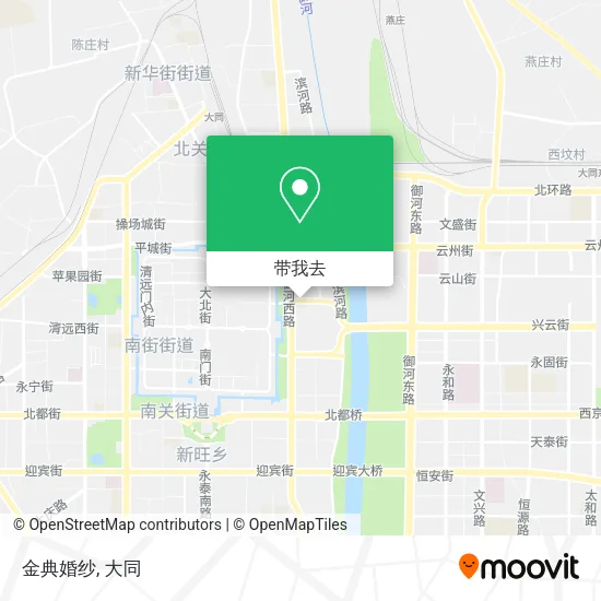金典婚纱地图