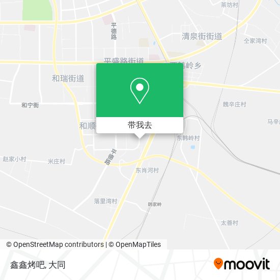 鑫鑫烤吧地图