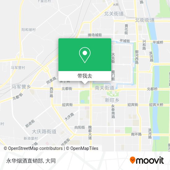 永华烟酒直销部地图