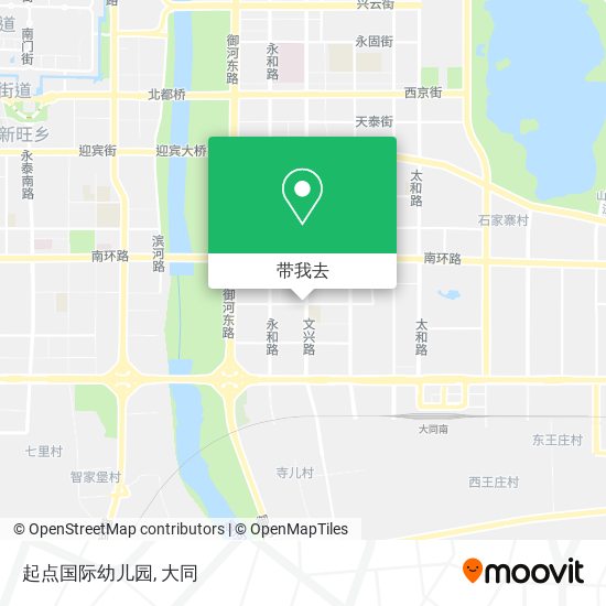 起点国际幼儿园地图