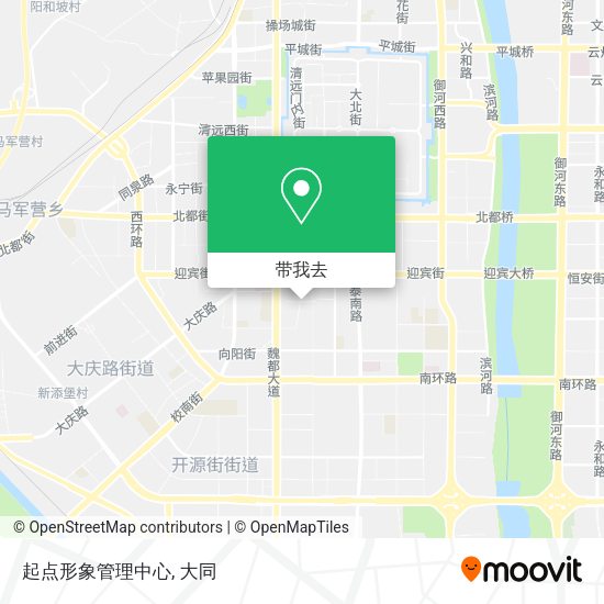 起点形象管理中心地图