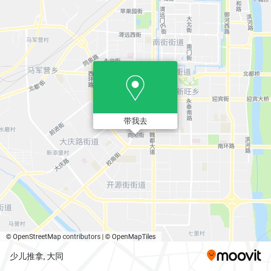 少儿推拿地图