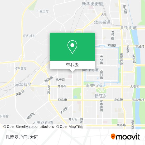 凡帝罗户门地图