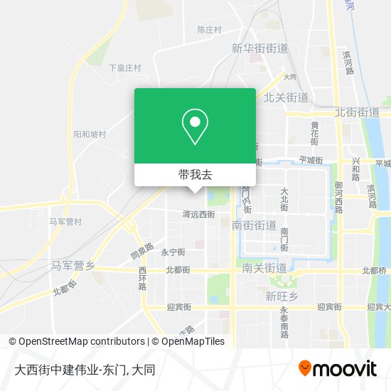大西街中建伟业-东门地图