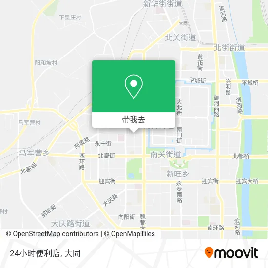 24小时便利店地图