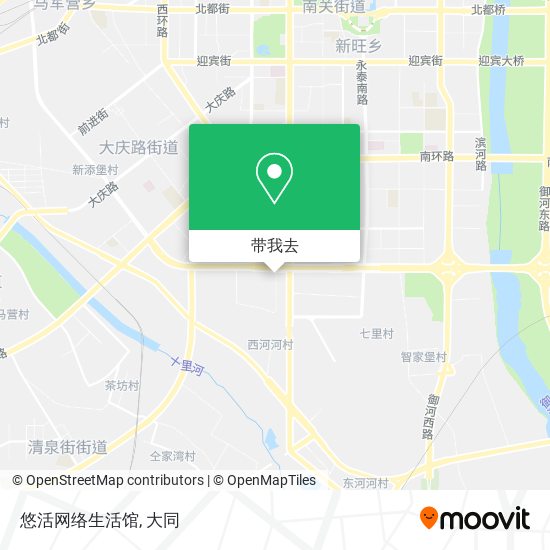 悠活网络生活馆地图