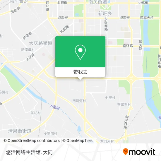 悠活网络生活馆地图