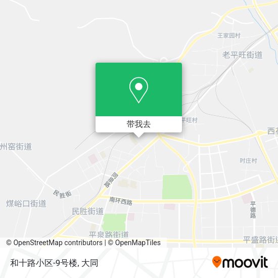 和十路小区-9号楼地图