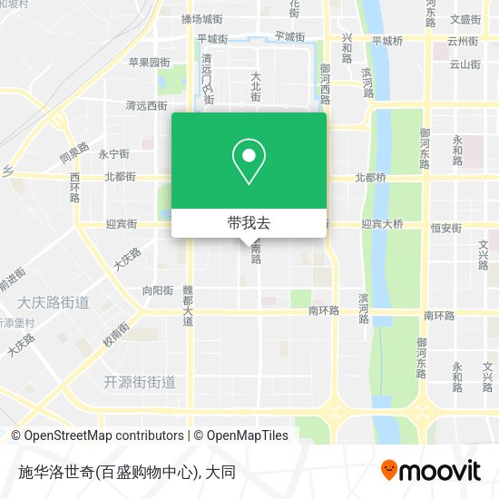 施华洛世奇(百盛购物中心)地图