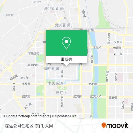 煤运公司住宅区-东门地图