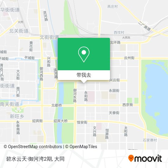 碧水云天·御河湾2期地图