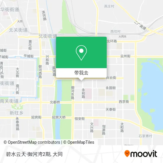 碧水云天·御河湾2期地图