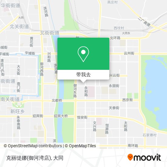 克丽缇娜(御河湾店)地图