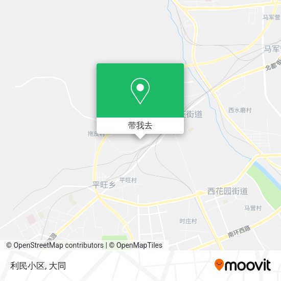 利民小区地图