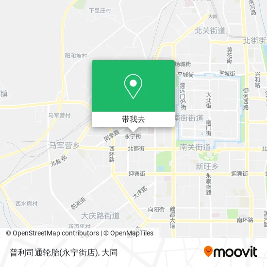普利司通轮胎(永宁街店)地图
