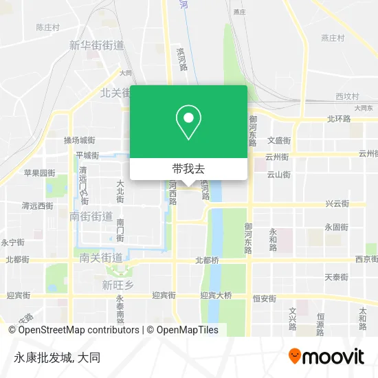 永康批发城地图