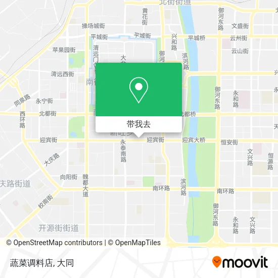 蔬菜调料店地图