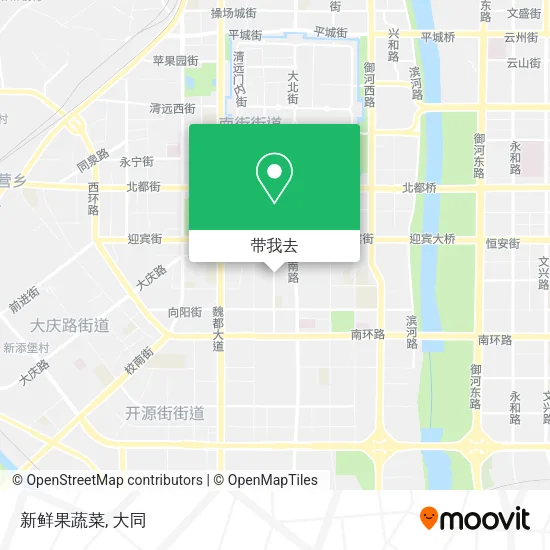新鲜果蔬菜地图