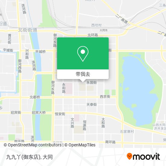 九九丫(御东店)地图