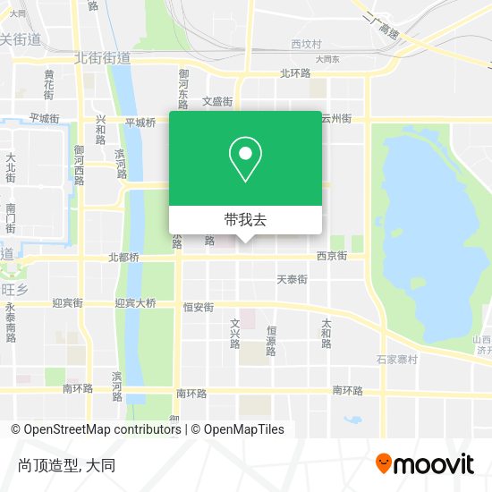 尚顶造型地图