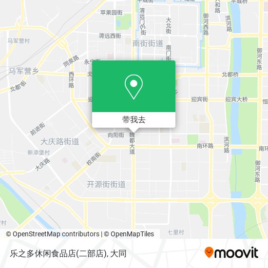 乐之多休闲食品店(二部店)地图