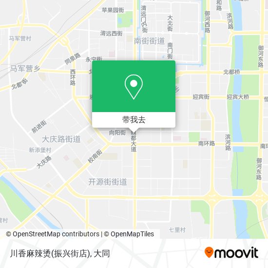 川香麻辣烫(振兴街店)地图