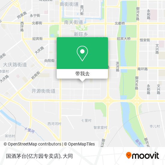 国酒茅台(亿方园专卖店)地图
