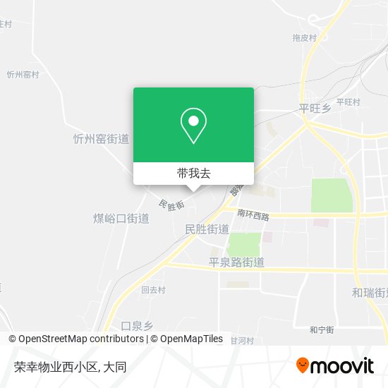 荣幸物业西小区地图