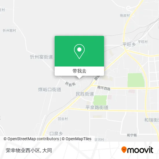 荣幸物业西小区地图