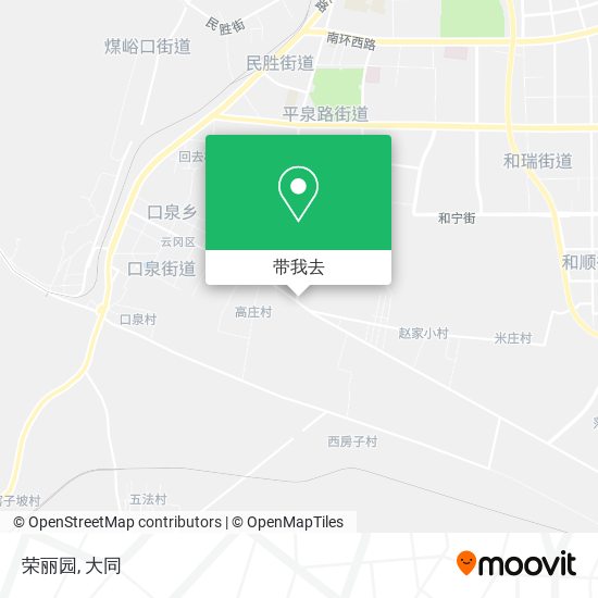 荣丽园地图